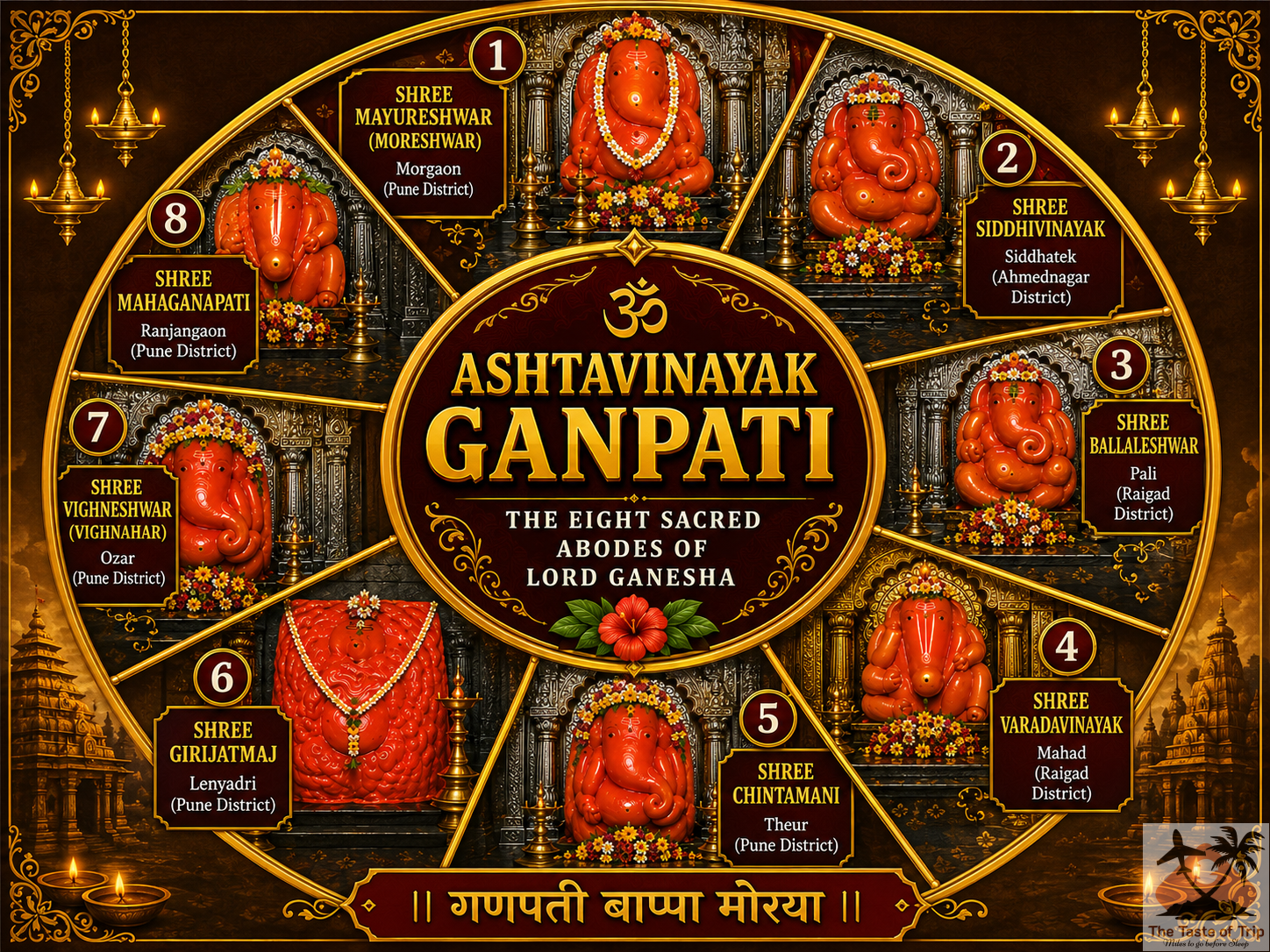 Ashtavinayak Ganpati Yatra – A Sacred Pilgrimage of Faith and Devotion